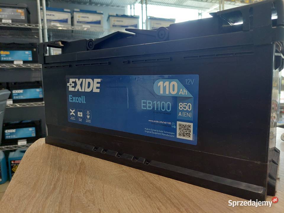 Akumulator Exide Excell 110Ah 850A EN PRAWY PLUS akumulatory