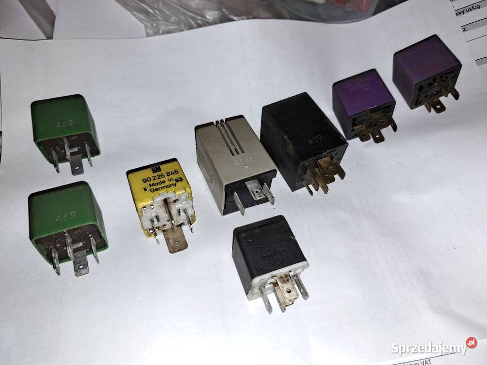 PRZEKAŹNIKI OPEL lata 90te różne Warszawa Układ elektryczny