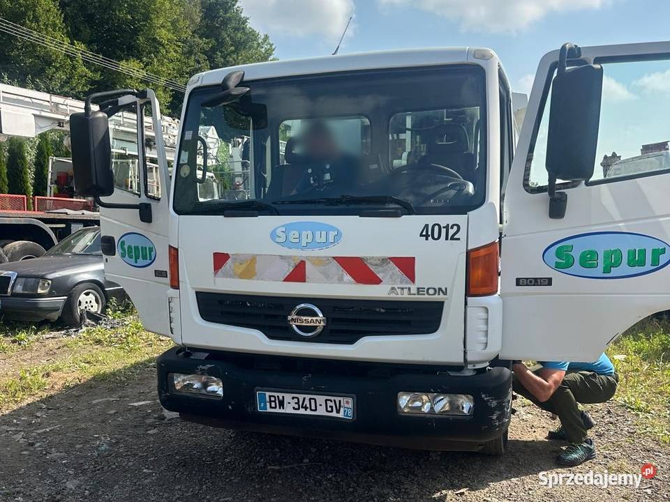 Śmieciarka Komunalna NISSAN ATLEON 8019 SEMAT Tymowa sprzedam