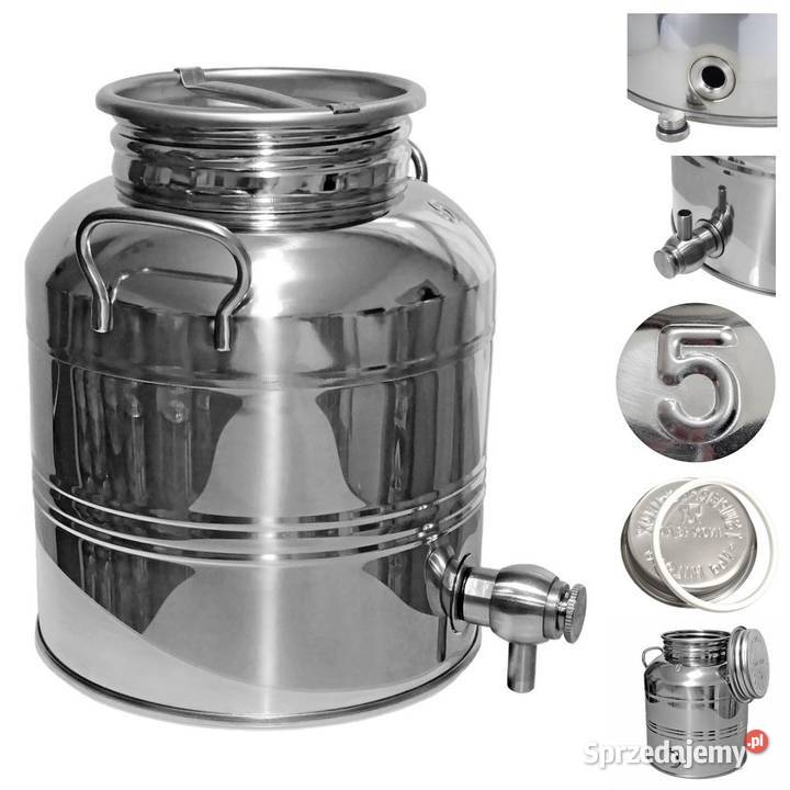 Antałek Beczka nierdzewna beczułka bańka z Siemianowice Śląskie