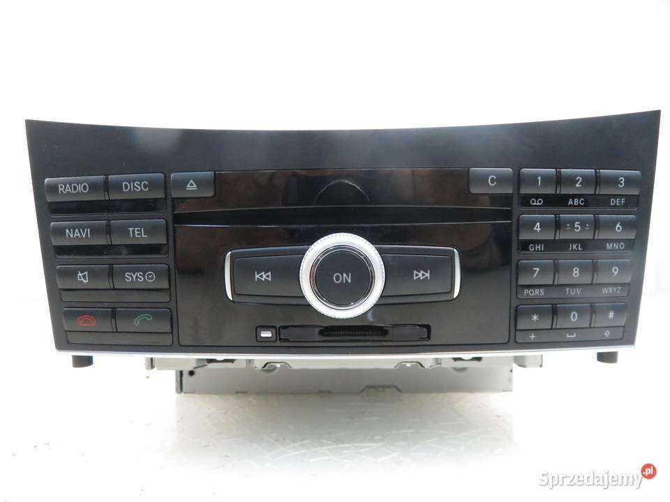 RADIO MERCEDES E coupe C207 2129008309 Radioodtwarzacze małopolskie