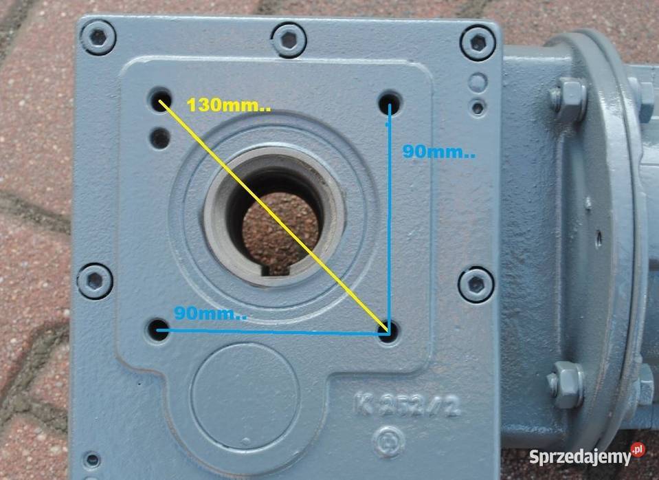 Motoreduktor kątowy 15kw 30obrmin firmy Stqber Pozostałe Kargowa