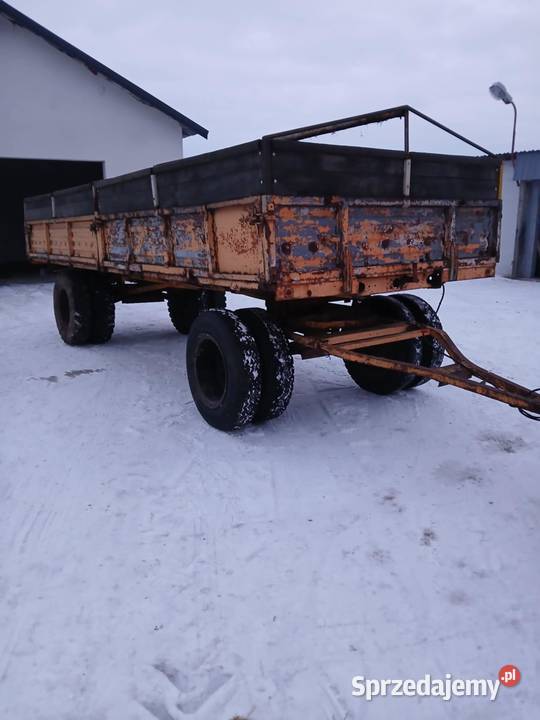 Przyczepa rolnicza 8t możliwość transportu Wojciechów-Kolonia Piąta