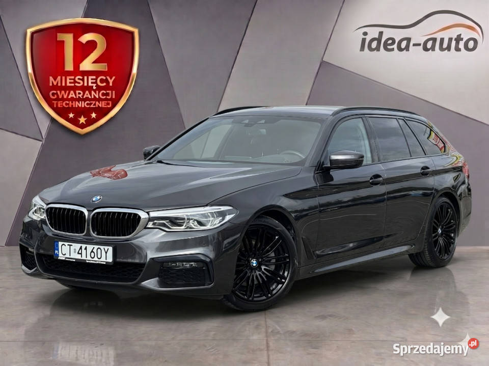 BMW 520 FILMM Sport PackageHarmanKardonRoczna nieuszkodzony Suchy Las
