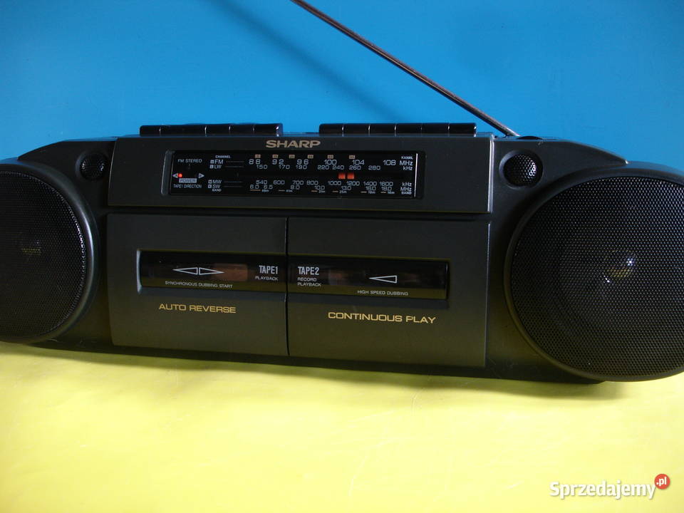 Radiomagnetofon SHARP WQ290H Pozostałe Zielona Góra sprzedam