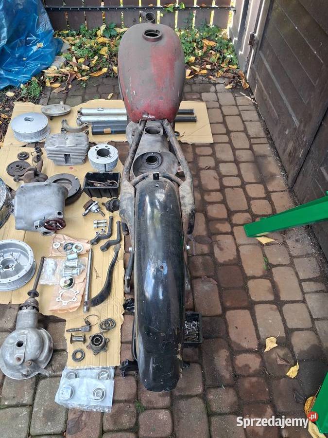 Simson Awo 57r Projekt zestaw części do Części i akcesoria motocyklowe śląskie Skoczów