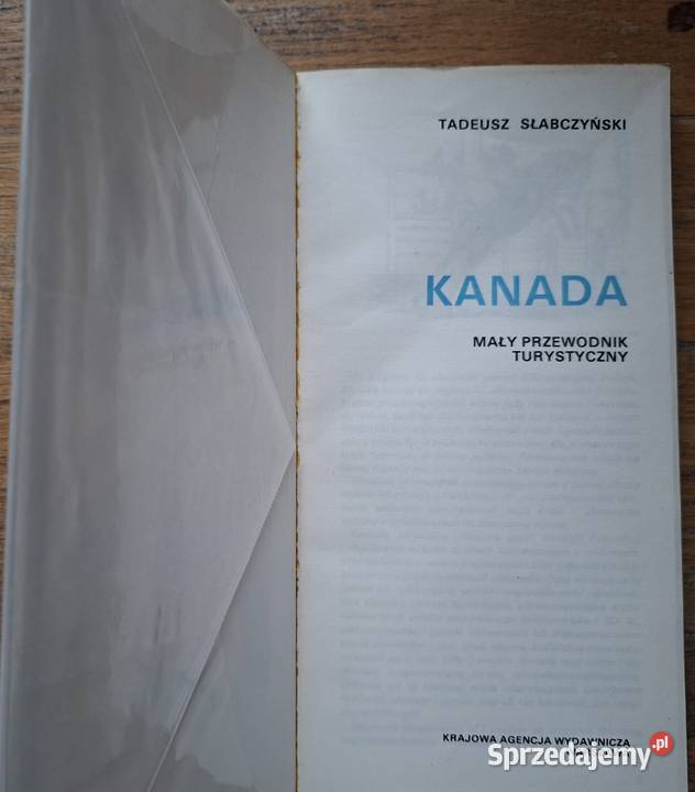 Kanada mały przewodnik turystyczny miękka Kraków