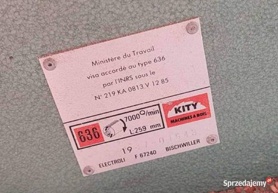 Mielofunkcyjna maszyna do obróbki drewna Kity Legnica