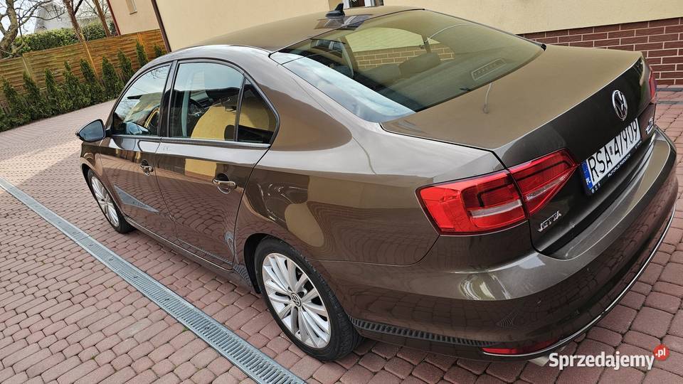 Volkswagen Jetta A6 2015r 14TSI 125 Salon LED radio Zarszyn