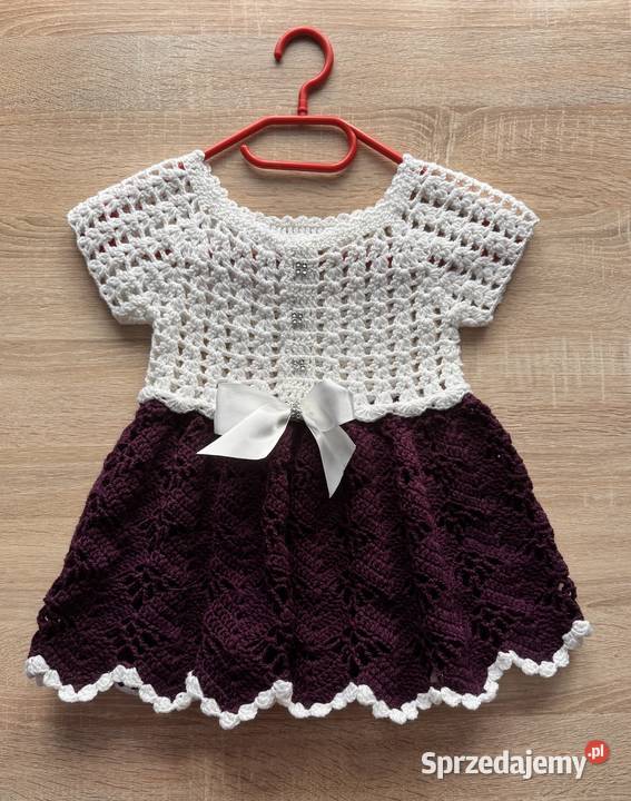 Sukienka rękodzieło dziewczynki