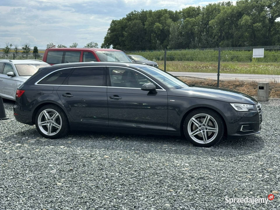 Audi A4 20 TDI 190 Quattro STronic 2018r SLine 179000km dolnośląskie Wojkowice