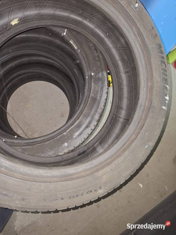 Opony Michelin Primacy 3 24545R18 komplet 4 sprzedam