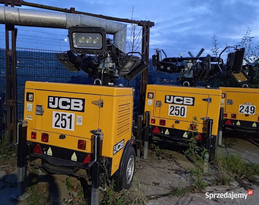 Hydrauliczny Maszt Oświetleniowy Wieża JCB LT9 Pozostałe dolnośląskie Jelcz-Laskowice