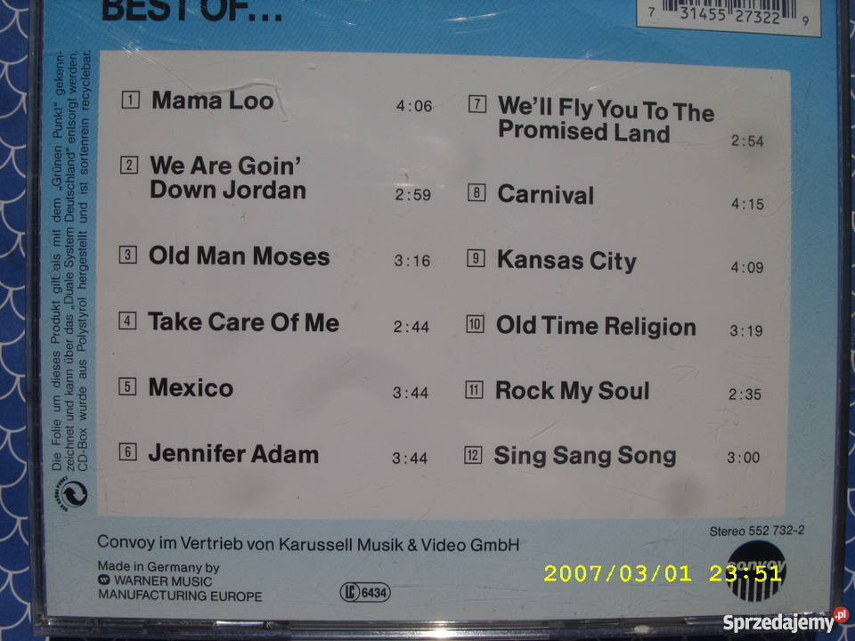 Rock CD THE LES HUMPHRIEST CONVOY CD
