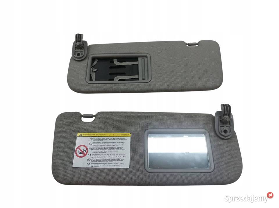 DASZKI PRZECIWSŁONECZNE LEWY PRAWY OSŁONA KPL K2 osobowe