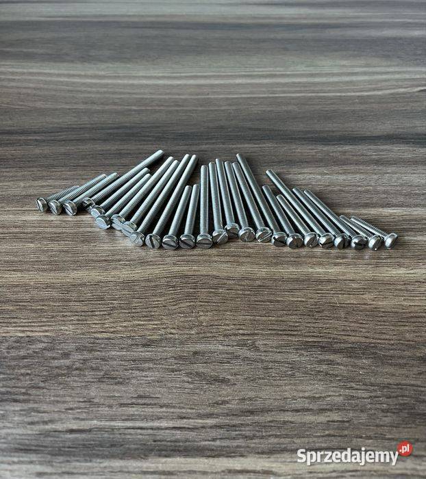 NOWY KOMPLET ŚRUB NIERDZEWNE ŚRUBY SILNIKA MZ Bielsko-Biała