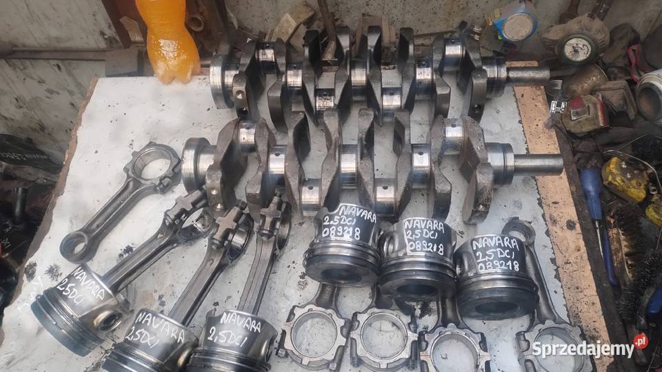 NISSAN NAVAR YD25 25 DCI wał korbowy tłok Kielce