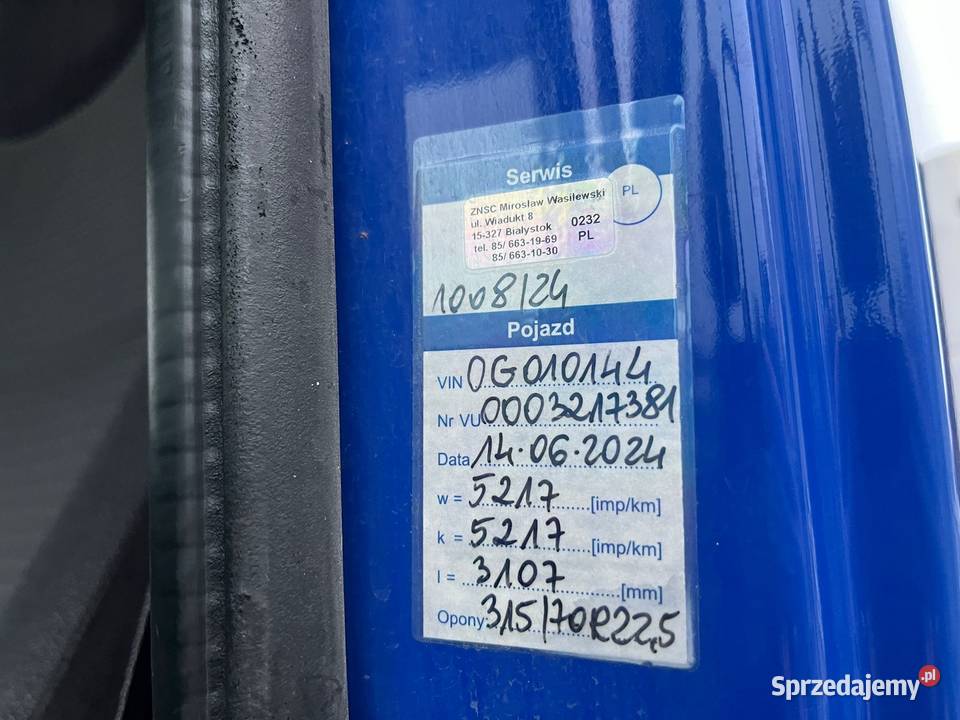 Daf CF palfinger pk 1100k Hryniewicze