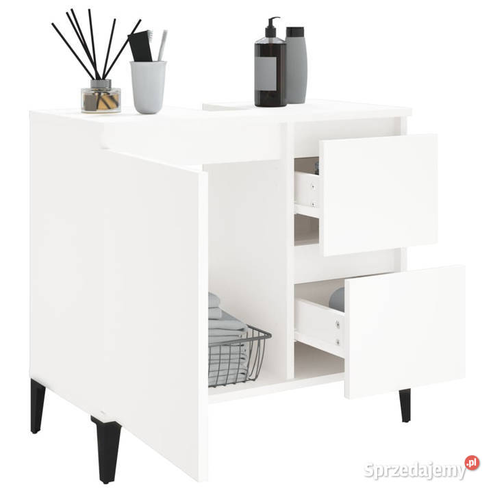 Szafka łazienkowa biała 65x33x60 materiał mazowieckie Warszawa sprzedam