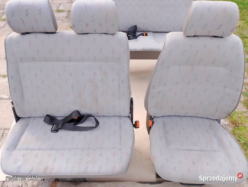 Fotele i kanapa kompl do VW T4 Pozostałe Akcesoria samochodowe Nowy Tomyśl