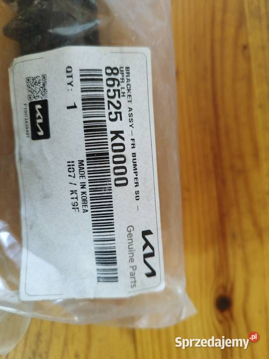 ORYGINALNE WZMOCNIENIE ŚLIZG ZDERZAKA PRZÓD Części montażowe Wożuczyn sprzedam