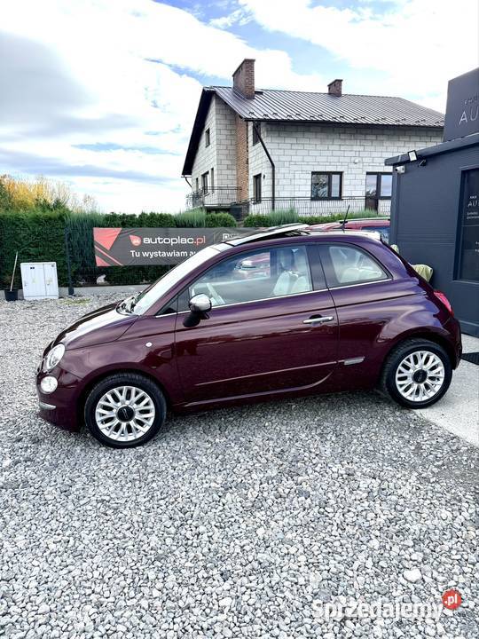 Fiat 500 125 benzyna 2017r elektryczne lusterka Tomaszów Lubelski sprzedam