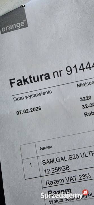 Telefon Samsung s25 ultra Jaworzno
