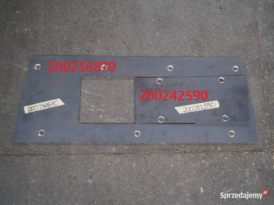 Krone Big X 500 wkłady ścieralne wkład tunel Stęszew sprzedam