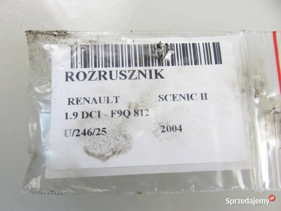ROZRUSZNIK RENAULT SCENIC II 19 DCI 8200331251 osobowe