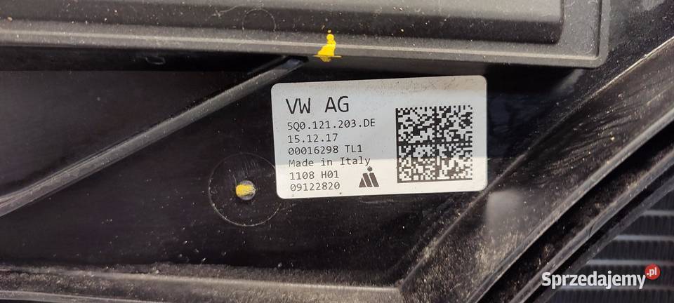 VW TIGUAN II PAS PRZEDNI CHŁODNICE KOMPLET 20