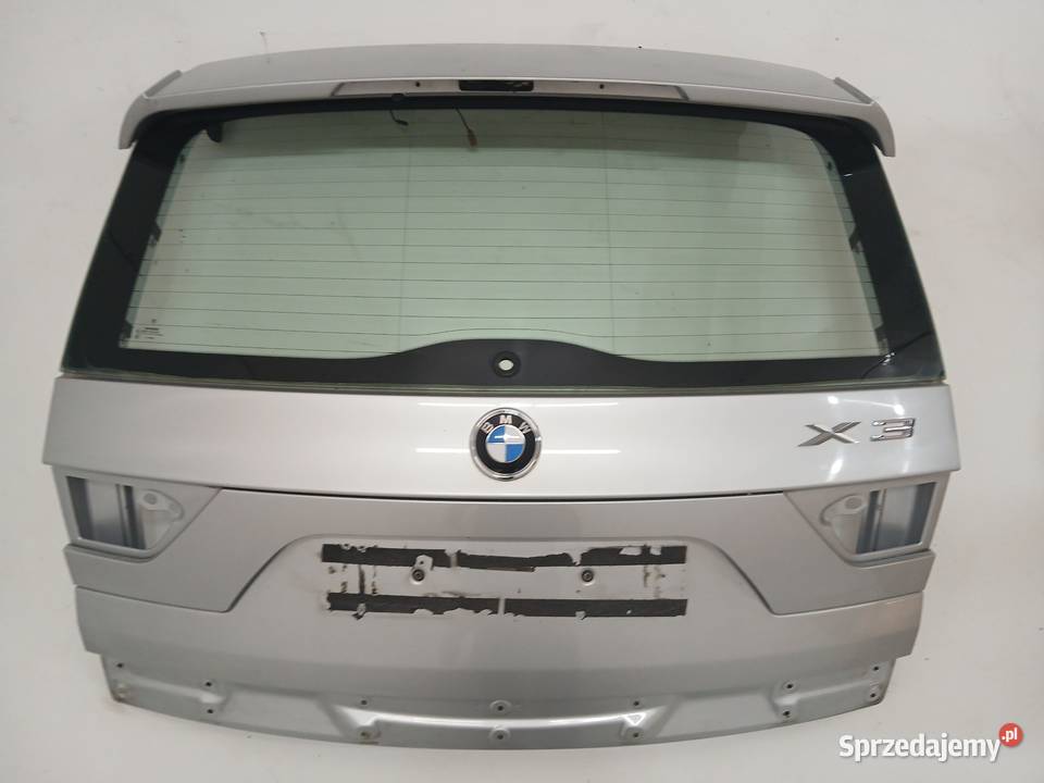 KLAPA BAGAŻNIKA TYLNA TYŁ BMW X3 E83 TITANSILBER osobowe Strzyżewice