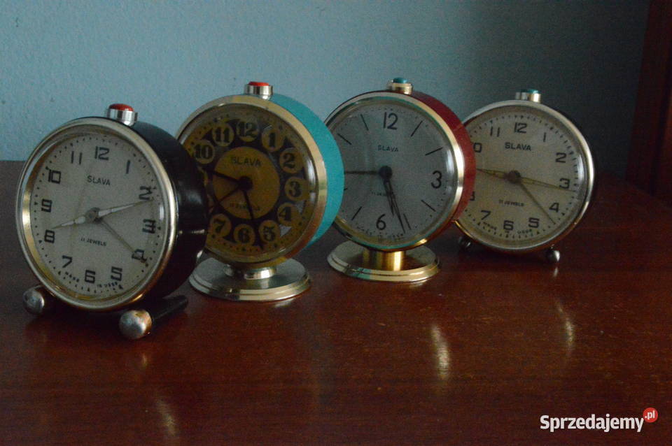 CZARNY CIEKAWY BUDZIK SLAVA 11 JEWELS SUPER Zawiercie