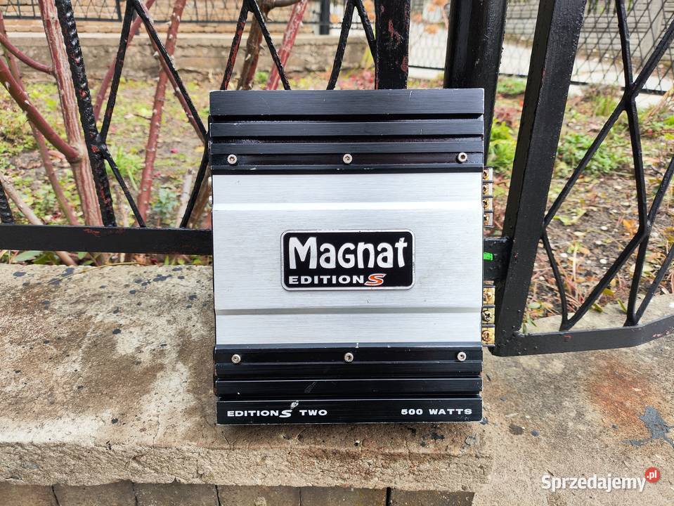 Wzmacniacz samochodowy 2 kanałowy MAGNAT EDITION śląskie Niegowonice