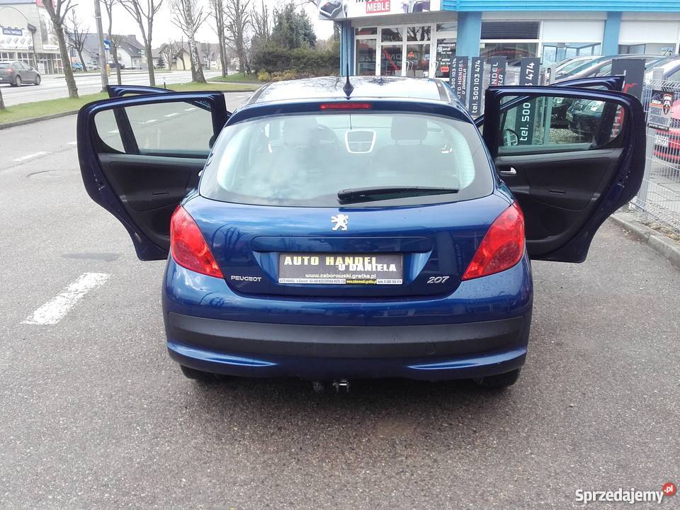 Ładny Peugeot 207 16hdi 5 drzwi hatchback manualna pomorskie Kościerzyna