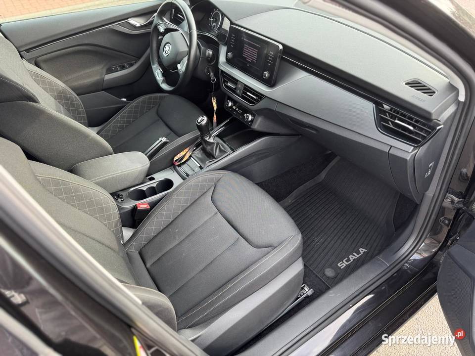 SKODA SCALA 2021 poj 10 TSI 110 nowy Kamera lakier metallic Genowefa sprzedam