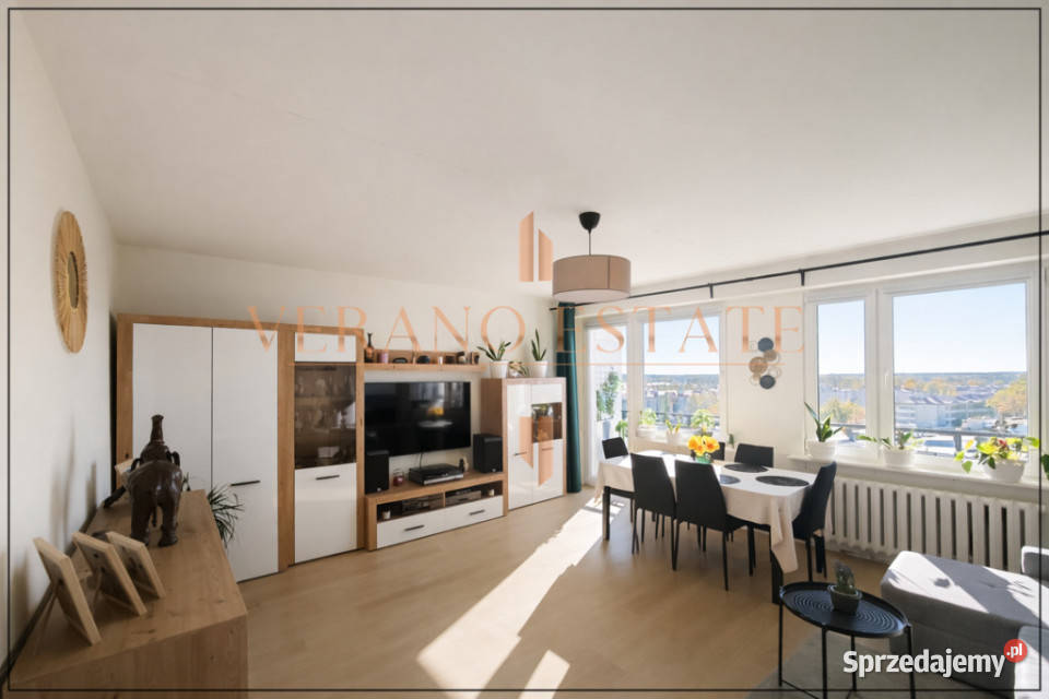 Okazja umeblowane duża loggia 2 pokoje 48.4m2 Pruszków