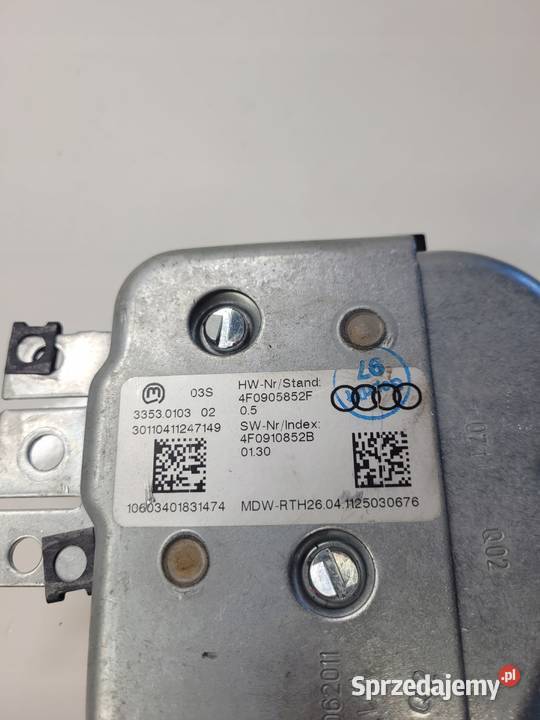 BLOKADA KIEROWNICY AUDI A6 C6 LIFT Q7 4F0905852F Przystajń