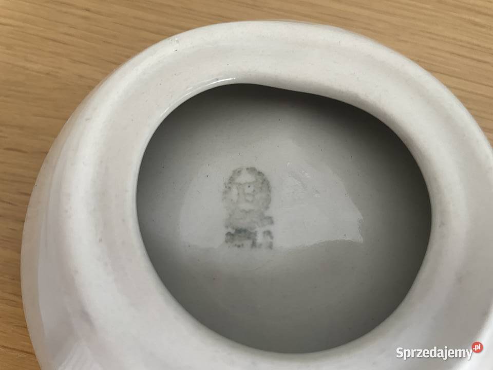 Porcelit Pruszków popielniczka Pruszcz Gdański