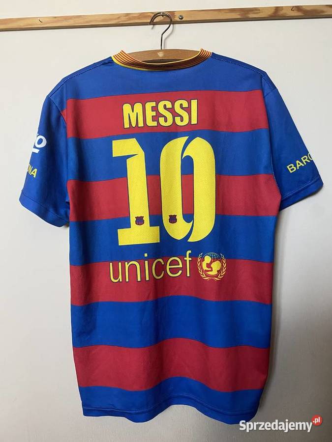 FC BARCELONA 2015 2016 10 MESSI M UNIKAT Wrocław sprzedam