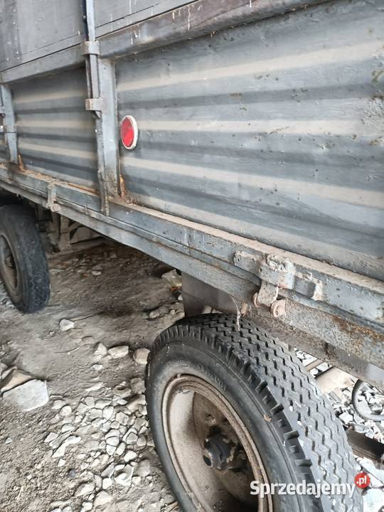 Przyczepa 4t d47 wywrotka lubelskie Biłgoraj sprzedam