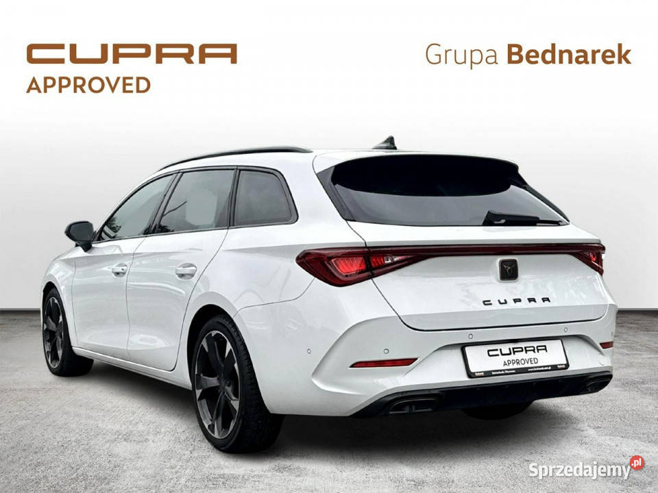 Cupra Leon Bezwypadkowy Salon Polska Serwis ASO wielofunkcyjna kierownica łódzkie Łódź sprzedam