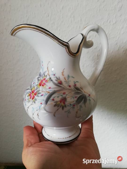Porcelanowe sygnowane duże mleczniki Ropa