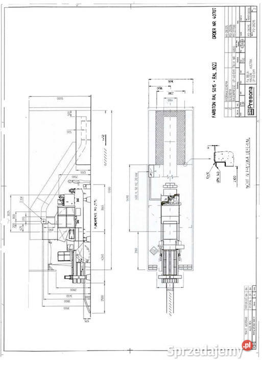 Sprzedam belownicę kanałową PRESONA LP 40 EH1 wielkopolskie