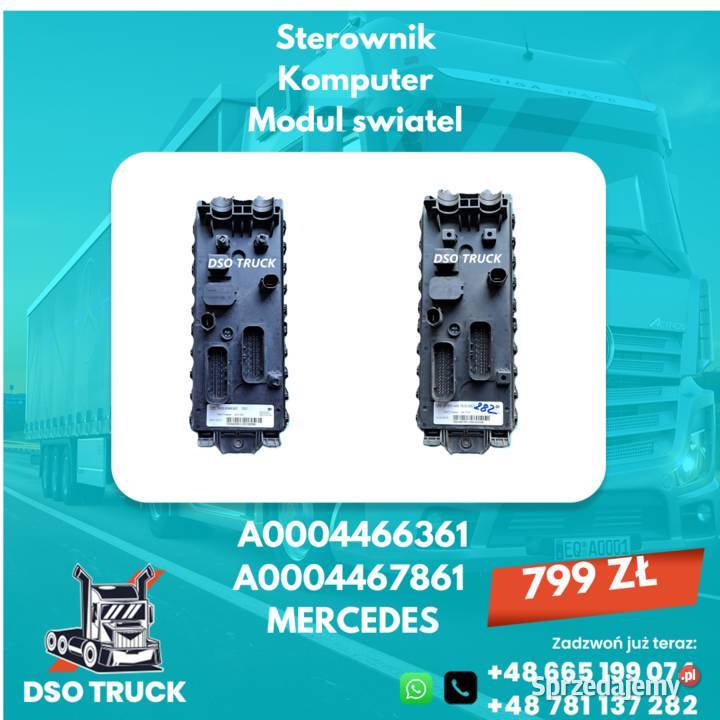 Sterownik Komputer Modul swiatel A0004466361 Zawichost