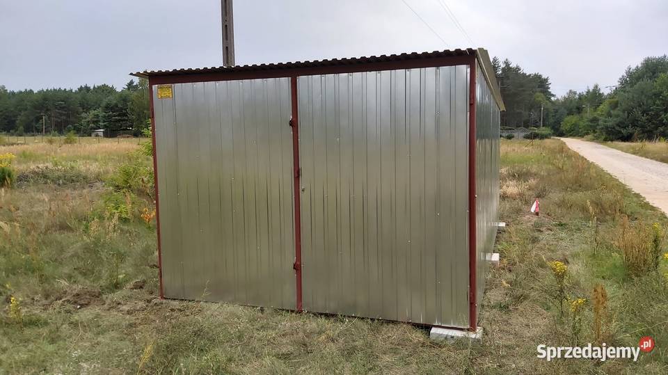 Blaszak Garaż Blaszany Wiata Śmietnikowa Garaże Pawilony i namioty mazowieckie Tarczyn sprzedam