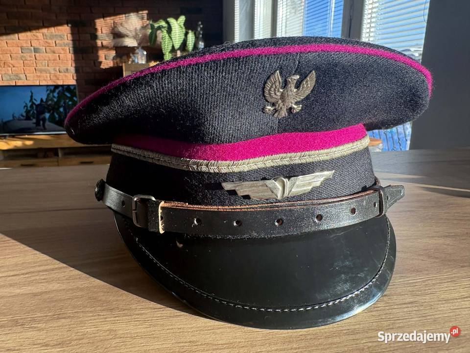 PRL stara czapka kolejarza  Starachowice