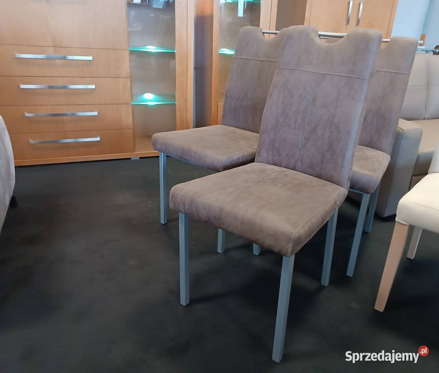 Nowe Krzesła POCO z Raczką Nowoczesne 4 sztuki Lubliniec