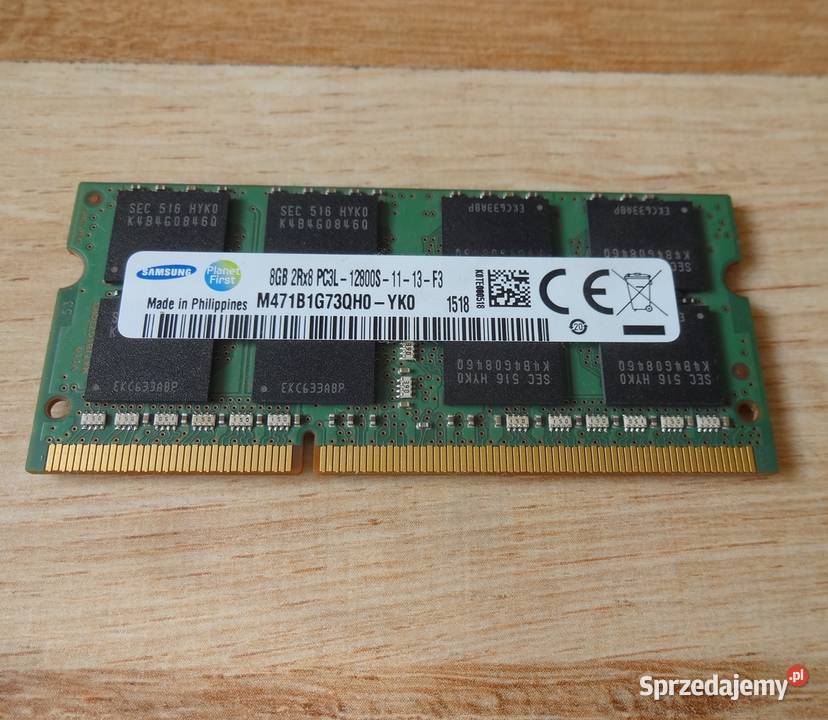 Pamięć DDR3 8gb do laptopa sprzedam