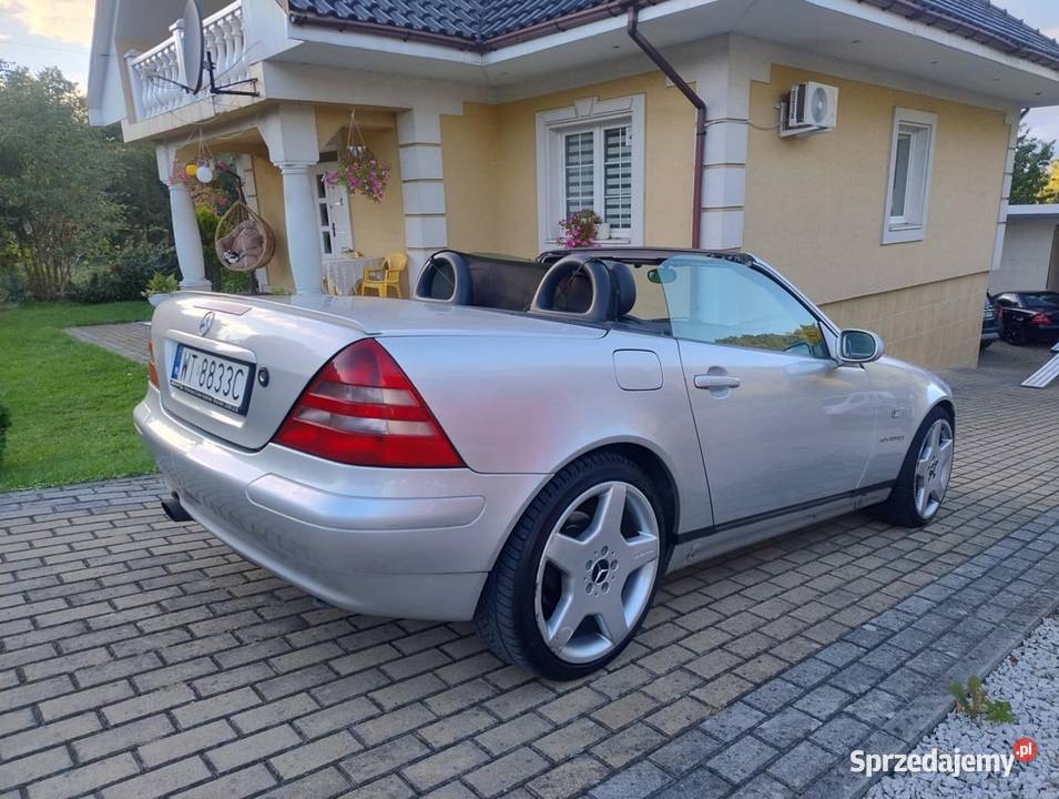 MERCEDES SLK KOMPRESOR 198 GAZ BRC SPRAWNA KLIMA benzyna+LPG małopolskie Myślenice sprzedam