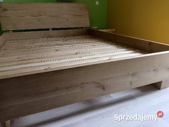 Łóżko dębowe Radoszyce sprzedam